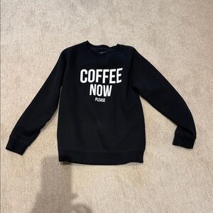 Black 'Coffee Now' women’s